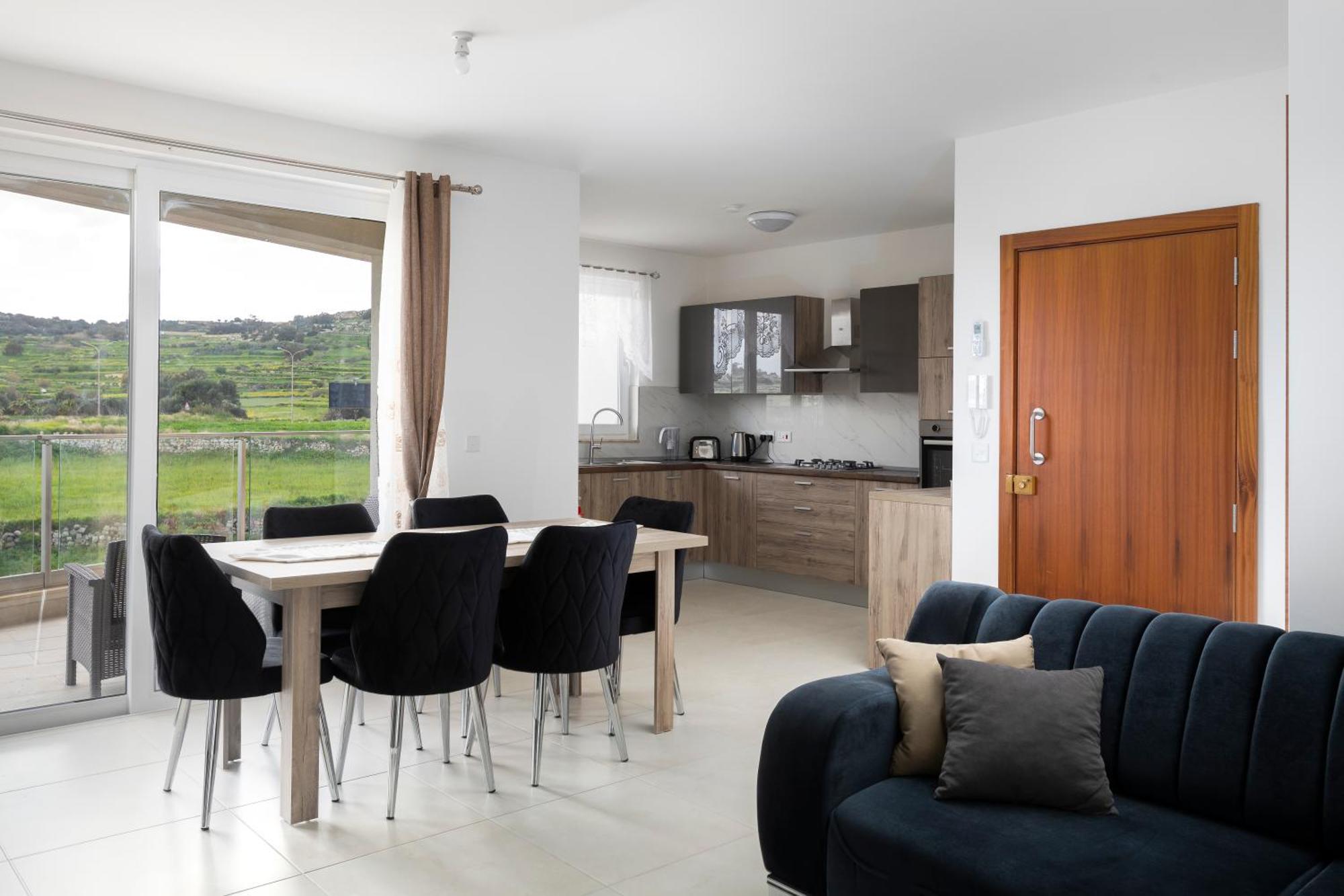 Modern & Spacious 2Br Apartment With Country Views - Close To Xemxija Bay San Pawl il-Baħar Zewnętrze zdjęcie