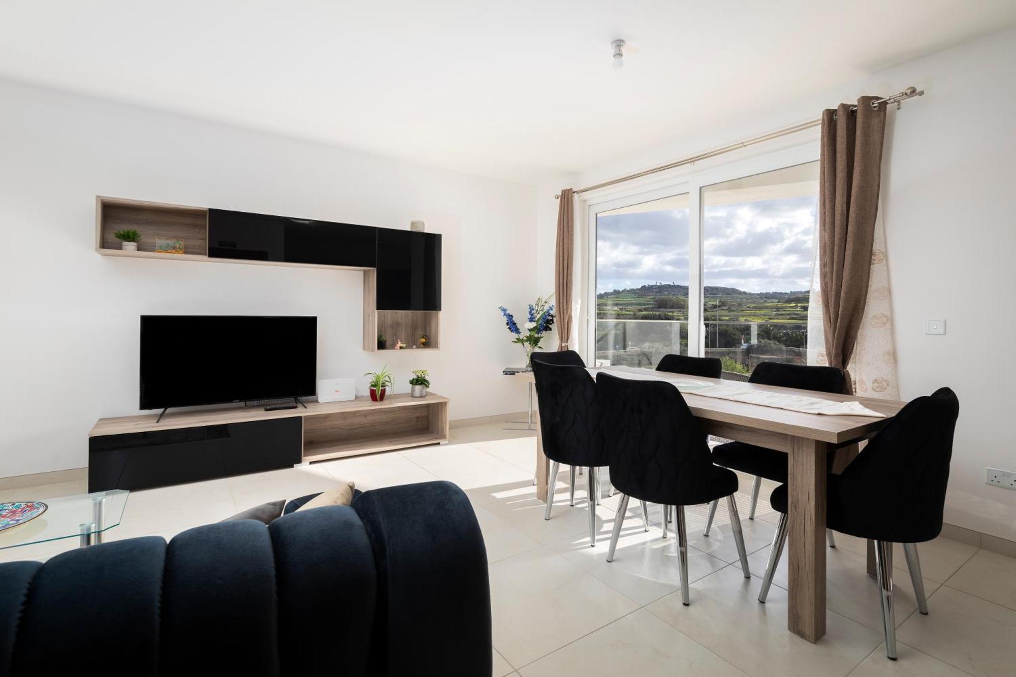 Modern & Spacious 2Br Apartment With Country Views - Close To Xemxija Bay San Pawl il-Baħar Zewnętrze zdjęcie