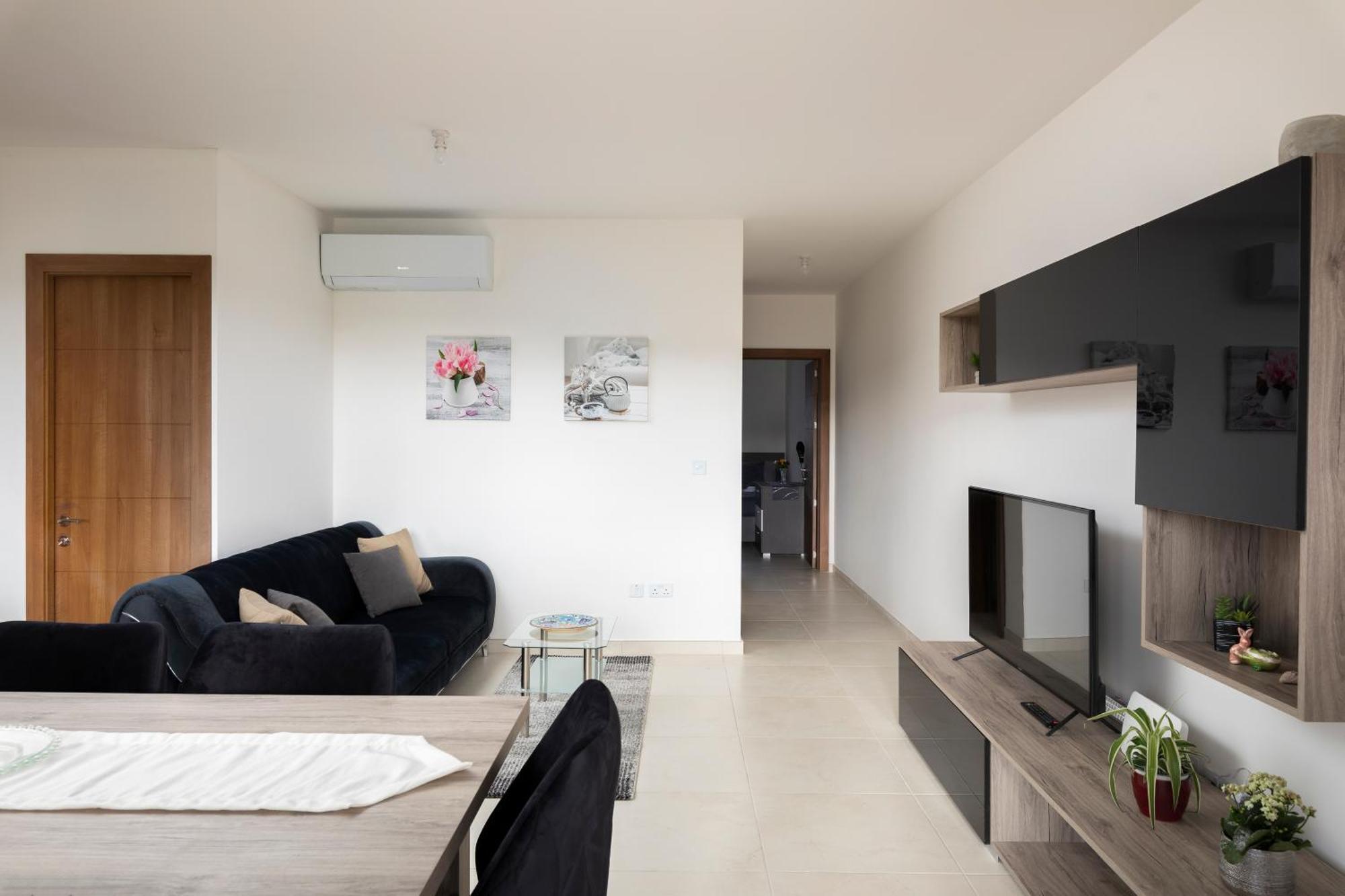 Modern & Spacious 2Br Apartment With Country Views - Close To Xemxija Bay San Pawl il-Baħar Zewnętrze zdjęcie